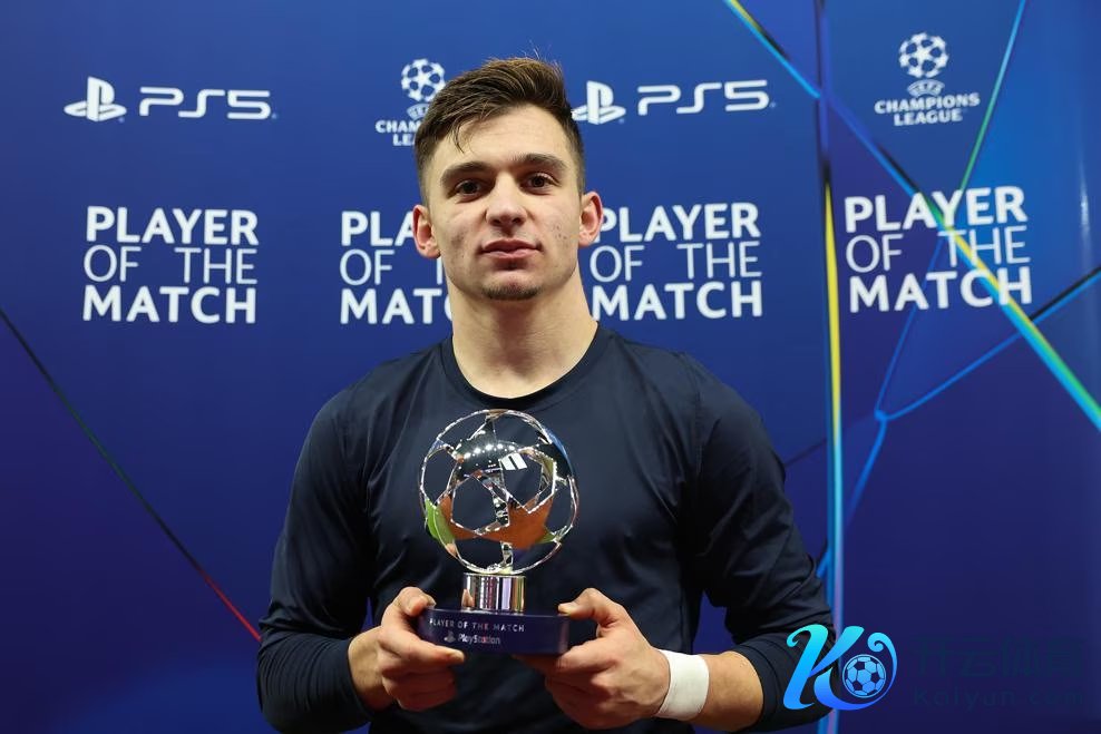 官方：小孔塞桑当选尤文0-0维拉全场最好球员